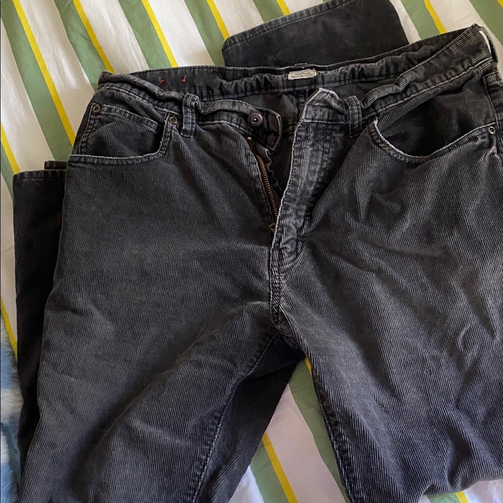 J. Crew Gray Corduroy Pants